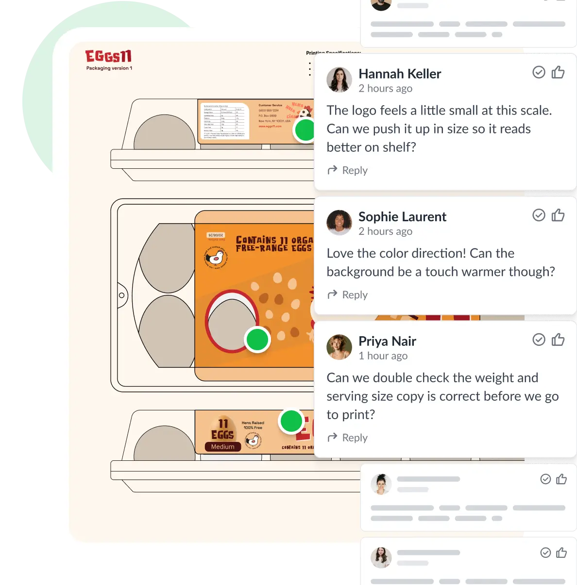 Collect feedback directly on the file with Filestage