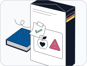 Übersetzte Angaben auf Verpackungen müssen gemäß der EU-Verordnung noch einmal überprüft werden